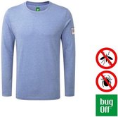 BugOff - insectwerende heren T-Shirt blauw