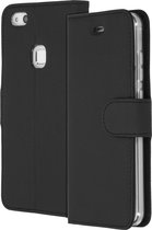 Accezz Hoesje Geschikt voor Huawei P10 Lite Hoesje Met Pasjeshouder - Accezz Wallet Softcase Bookcase - Zwart