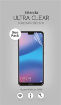 Selencia Screenprotector Geschikt voor Huawei P20 Lite - Selencia Duo Pack Ultra Clear Screenprotector smartphone