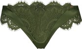 Hunkemöller Dames Lingerie Brazilian Hannako  - Groen - maat S