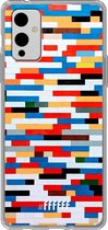 6F hoesje - geschikt voor OnePlus 9 -  Transparant TPU Case - Mesmerising Mosaic #ffffff