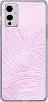 6F hoesje - geschikt voor OnePlus 9 -  Transparant TPU Case - Pink Slink #ffffff