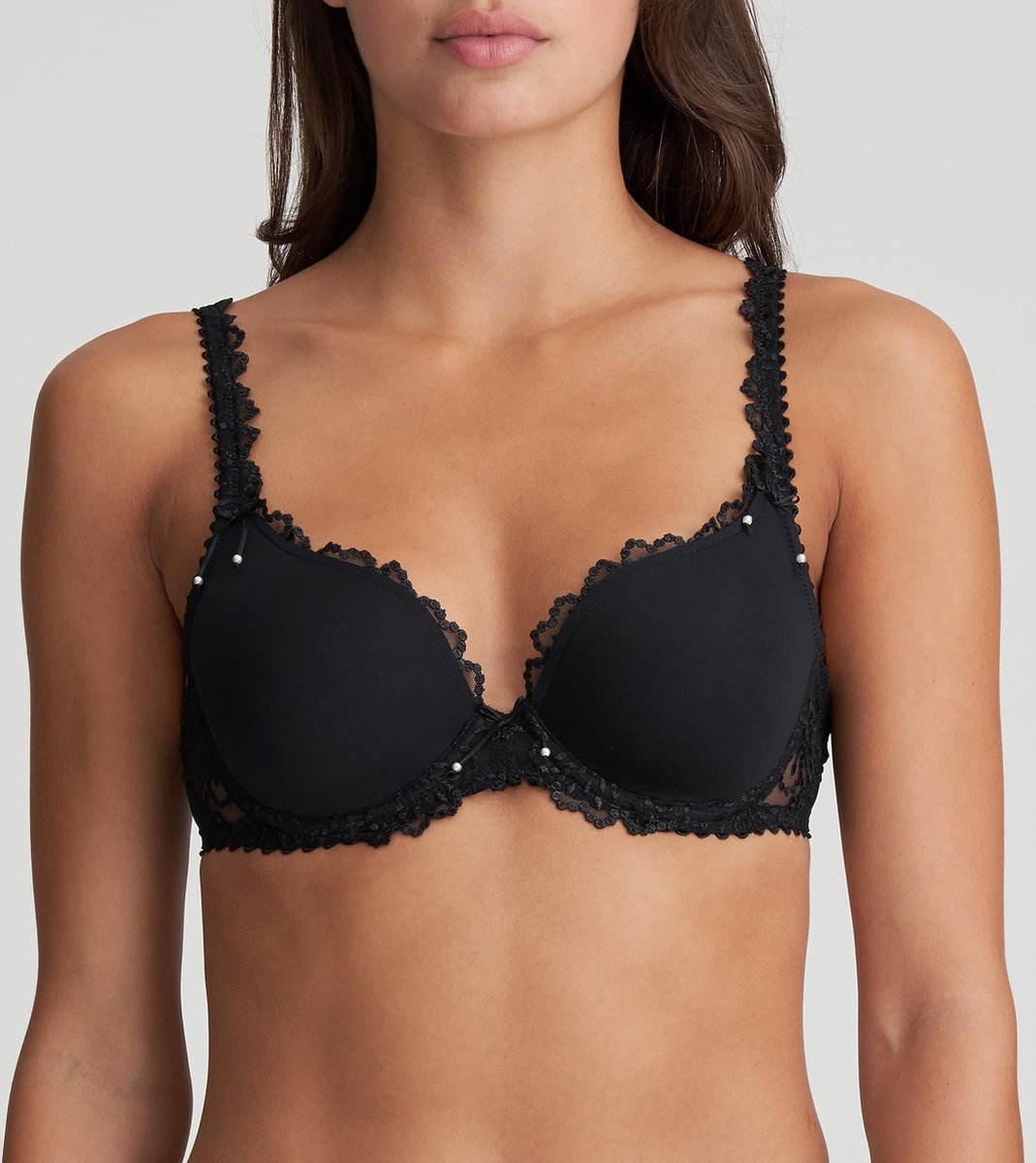 Marie Jo Jane Voorgevormde Beugel Bh 0101336 Zwart - maat EU 80A / FR