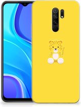 Hippe Hoesjes Xiaomi Redmi 9 Telefoon Hoesje Baby Leopard