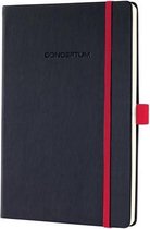 Sigel SI-CO663 Notitieboek Conceptum RED Edition Hardcover A5 Zwart Lijn