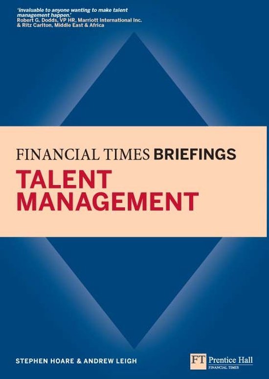 Talent Management: Financial Times Briefing - cover