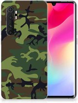 GSM Hoesje Xiaomi Mi Note 10 Lite Smartphonehoesje Camouflage