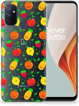 GSM Hoesje OnePlus Nord N100 TPU Bumper Doorzichtig Fruits