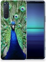 Siliconen Back Cover Sony Xperia 5II GSM Hoesje Pauw