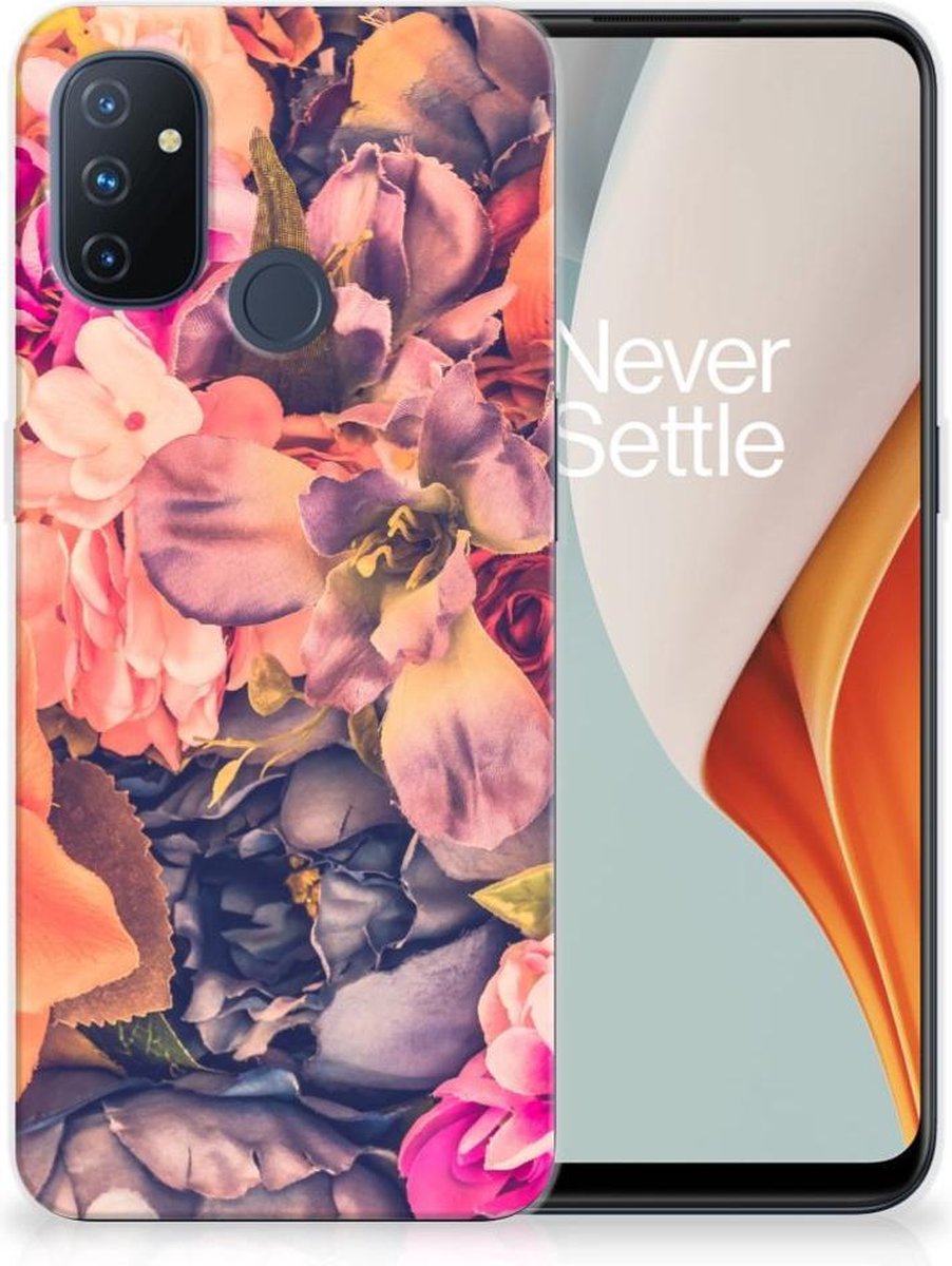 OnePlus Nord N100 TPU Case Bosje Bloemen