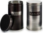 Tin Salt Blik (11 x 18 x 11 cm)