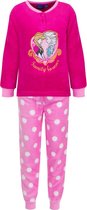 Disney meisjes pyjama Frozen fleece - Roze  - 98  - Fuchsia