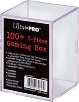 UltraPro 2-Piece Storage Box for 100+ Cards Clear