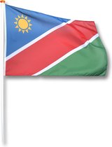 Vlag Namibie 100x150 cm.