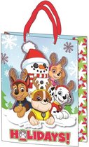 Nickelodeon Cadeautas Kerst 3d Paw Patrol 18 X 8,5 X 23 Cm Papier