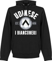 Udinese Established Hoodie - Zwart  - S