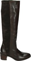 Donna Carolina 42.005.124 - Volwassenen Lange laarzen - Kleur: Bruin - Maat: 38.5