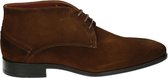 Greve 1540 - Volwassenen Business half-hoog - Kleur: Cognac - Maat: 44