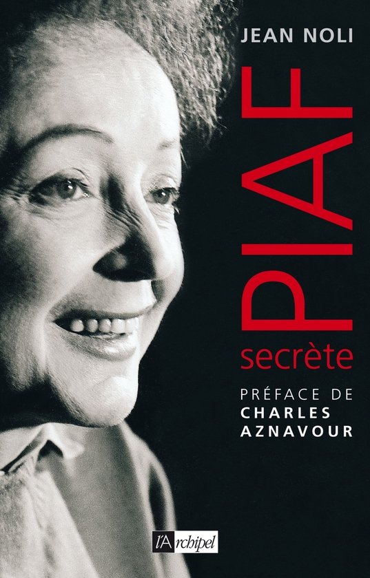 Piaf, secrète - cover