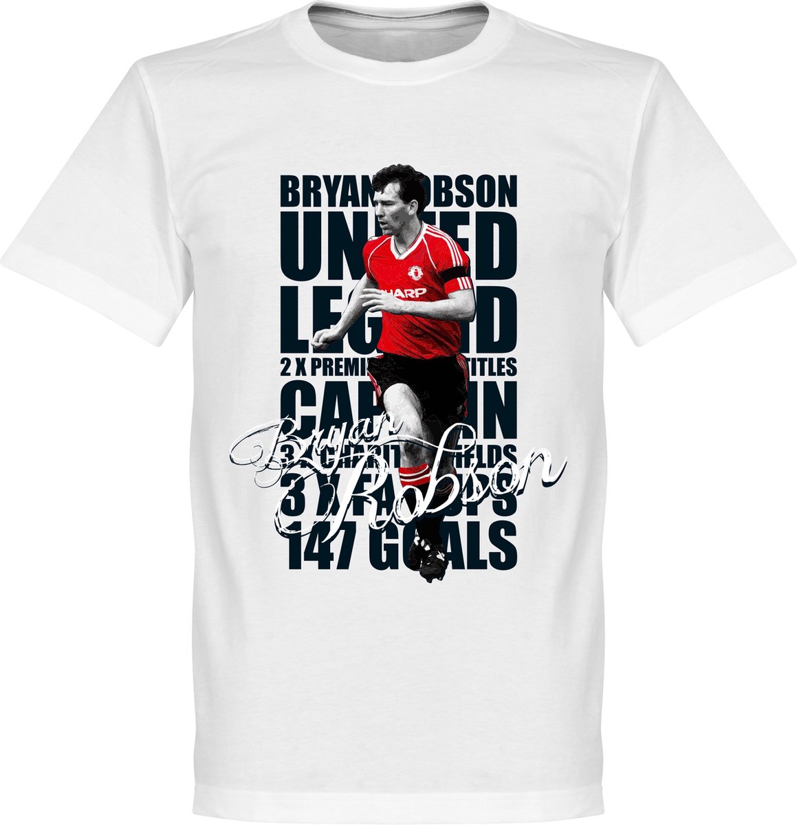 Bryan Robson Legend T-Shirt - 3XL