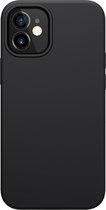 Nillkin - Hoesje geschikt voor Apple iPhone 12 Mini - Flex Pure Pro Serie - Back Cover - Zwart