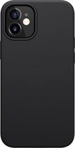 Nillkin - iPhone 12 Mini Hoesje - Flex Pure Pro Serie - Back Cover - Zwart