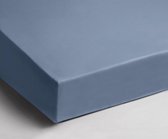 Zachte Katoen Hoeslaken Eenpersoons Jeans Blauw | 80x200 | Ademend En Soepel | Perfecte Pasvorm