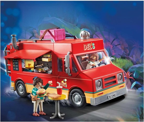 PLAYMOBIL: THE MOVIE Del's Food truck - 70075 | bol.com