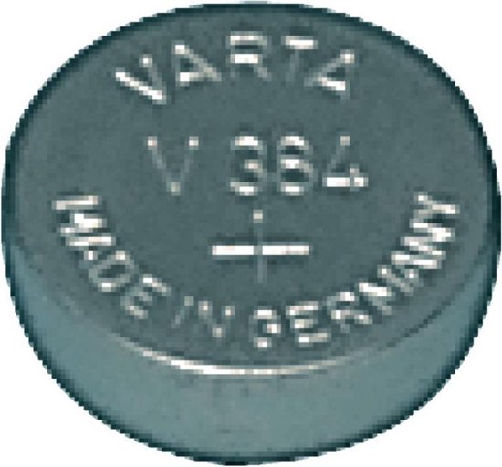 Varta V384 (SR41) Zilveroxide knoopcel-batterij / 1 stuk | bol.com