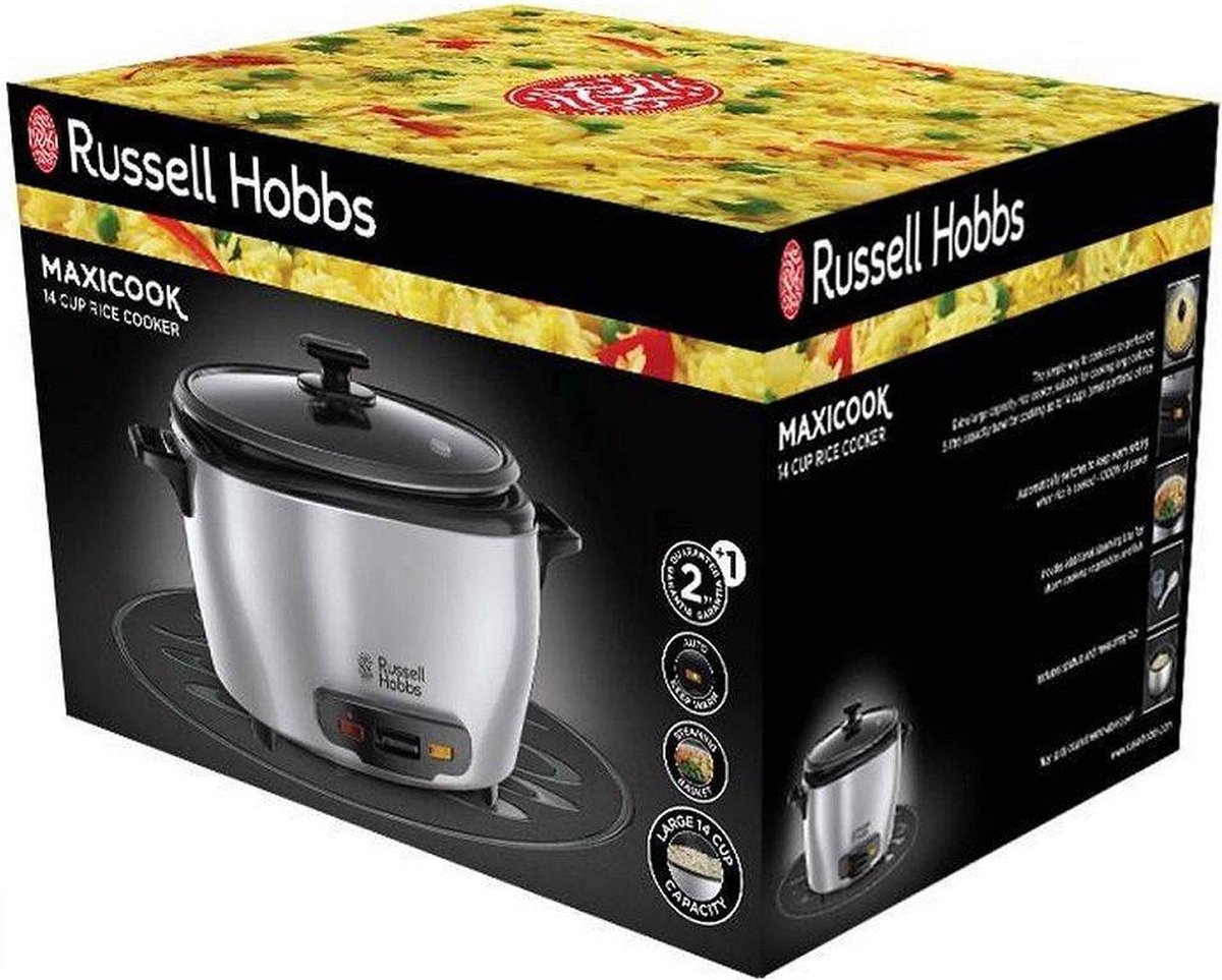 Russell Hobbs Cuiseur de riz MaxiCook 14Cup | Livré demain - Krëfel