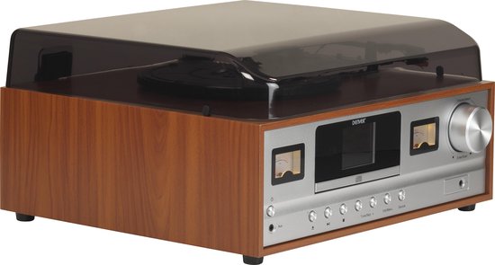 Denver Platenspeler Bluetooth - Incl. Speakers - DAB radio - CD speler - Retro - MRD52LW — afbeelding 5