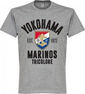 Yokohama Marinos Established T-Shirt - Grijs - 3XL