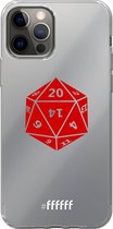 6F hoesje - geschikt voor iPhone 12 - Transparant TPU Case - D20 - Transparant #ffffff