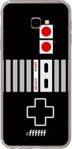 6F hoesje - geschikt voor Samsung Galaxy J4 Plus -  Transparant TPU Case - NES Controller #ffffff