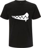 Monster teeth Heren t-shirt | monster | gebit | tanden | tandarts | cadeau | Zwart