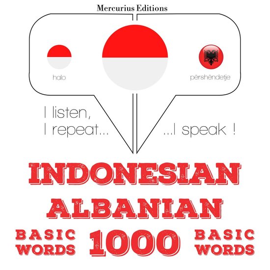 1000 kata-kata penting di Albania - cover