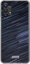 6F hoesje - geschikt voor Samsung Galaxy A32 5G -  Transparant TPU Case - Moving Stars #ffffff