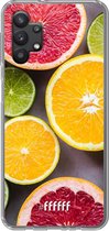 6F hoesje - geschikt voor Samsung Galaxy A32 5G -  Transparant TPU Case - Citrus Fruit #ffffff