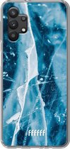 6F hoesje - geschikt voor Samsung Galaxy A32 5G -  Transparant TPU Case - Cracked Ice #ffffff