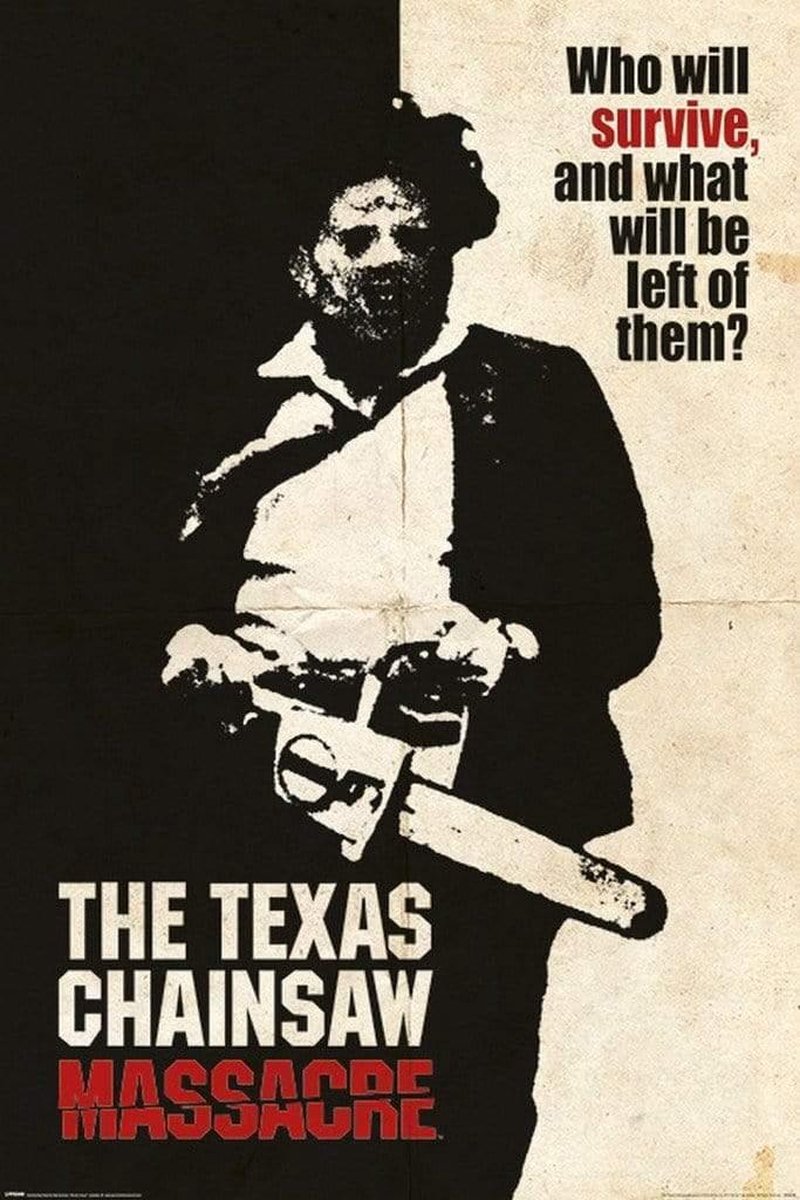 Pyramid Texas Chainsaw Massacre Who Will Survive - Maxi Poster - 61 x 96.5 cm Multi color