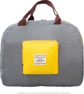 Opvouwbare draagbare reistas - Handtas - Schoudertas - Weekendtas - Dames - Heren - Duffle Bag - Grijs