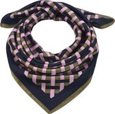 Clayre & Eef sjaal 70x70cm groen