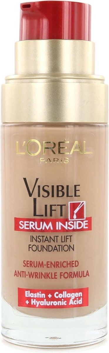 L'Oréal Visible Lift Serum Inside Foundation - 150 Rosy Natural | bol.com
