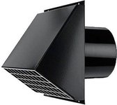 Zehnder Wanddoorvoer voor ventilatiesysteem d 160-125mm zwart