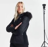 Dare2B Bejewel Versierd met Swarovski-Kristallen - Luxe Waterdichte Ski-Jas - Wintersportjas - Vrouwen - Zwart