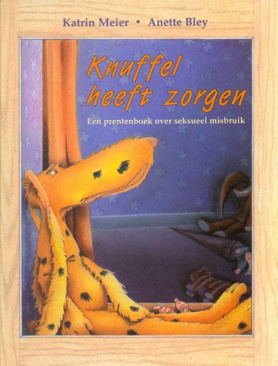 Cover van het boek 'Knuffel heeft zorgen' van Katrin Meier