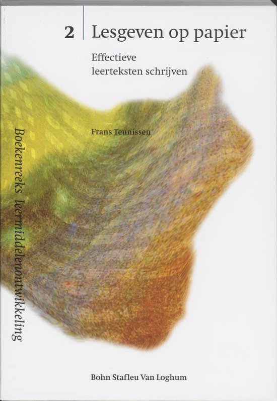 Cover van het boek 'Lesgeven op papier / druk 1' van Freerk Teunissen