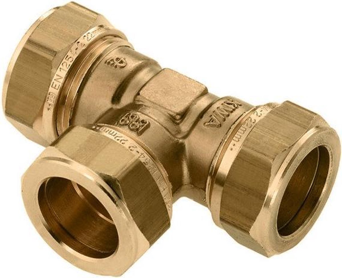 T-koppeling 3X knel 12x12x12