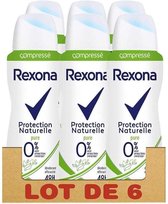 REXONA Lot van 6 Woman Deodorants Compressed Spray Pure Freshness 48h - 100ml