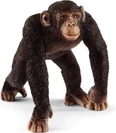 schleich WILD LIFE - Chimpanseemannetje - Speelfiguur - Kinderspeelgoed voor Jongens en Meisjes - 3 tot 8 jaar - 14817